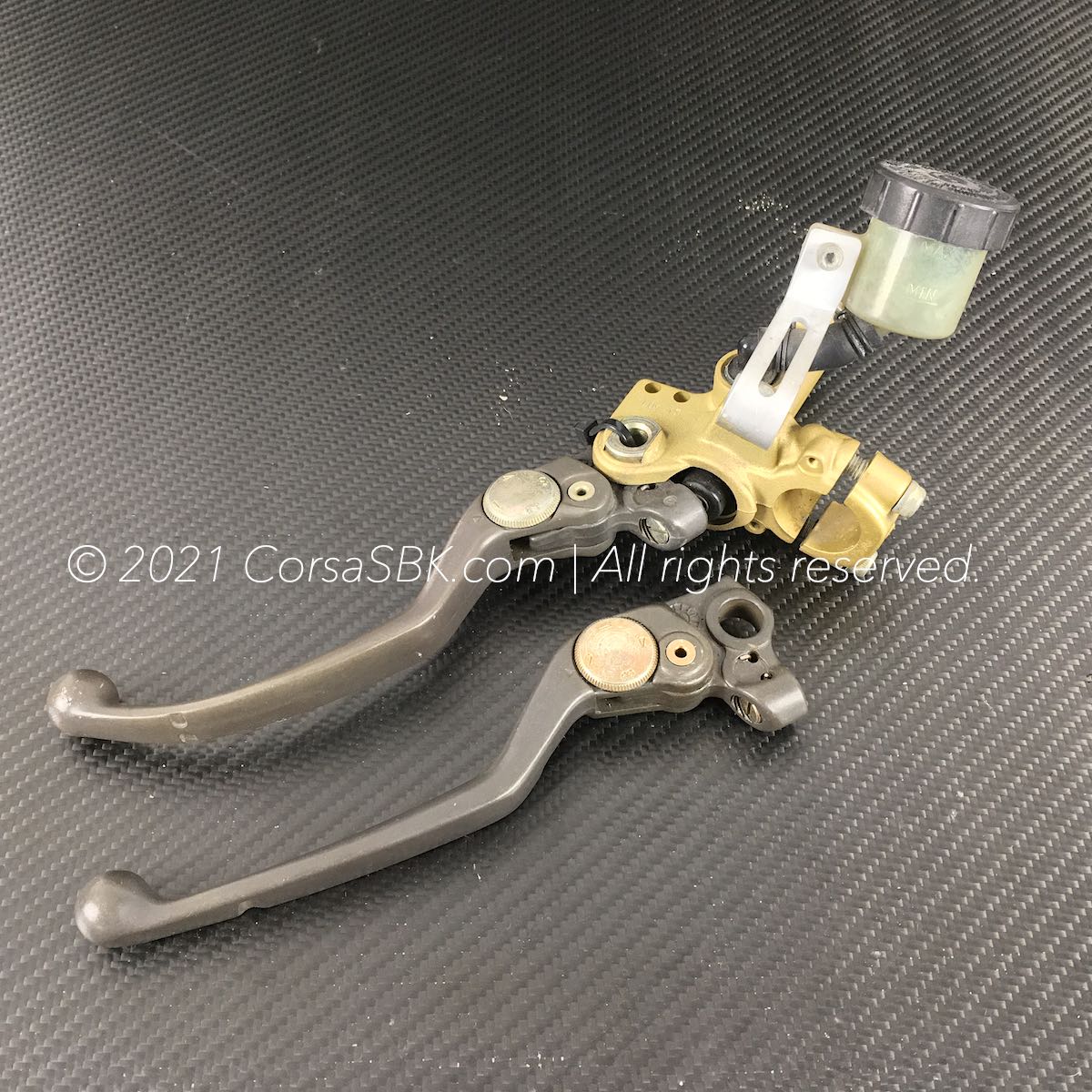 NEW silver front brake & clutch lever pair set Ducati 748 916 996 94-98 95 96 97 