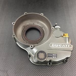 Ducati clutch engine cover dark grey