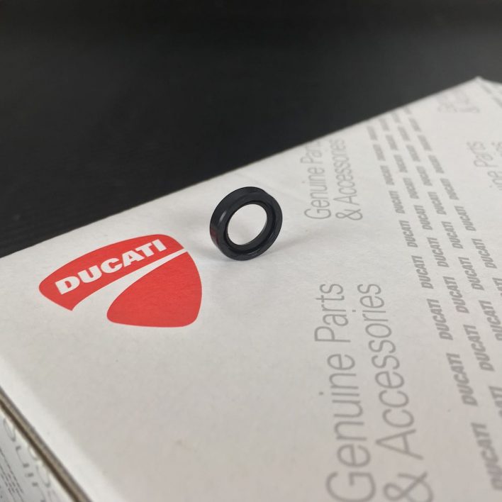 Ducati clutch push rod oil seal 8 x 12 x 3 93040491A repl. 050449060