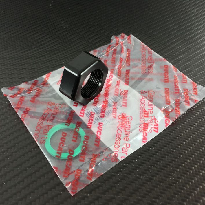 Ducati fuel level sensor nut kit 0