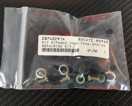 Ducati throttle bodies repair / revision kit. Ducati part-no. 28740291A