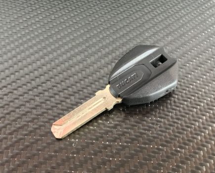 Genuine Ducati blank key. w. transponder. Ducati Part-no: 59840321A