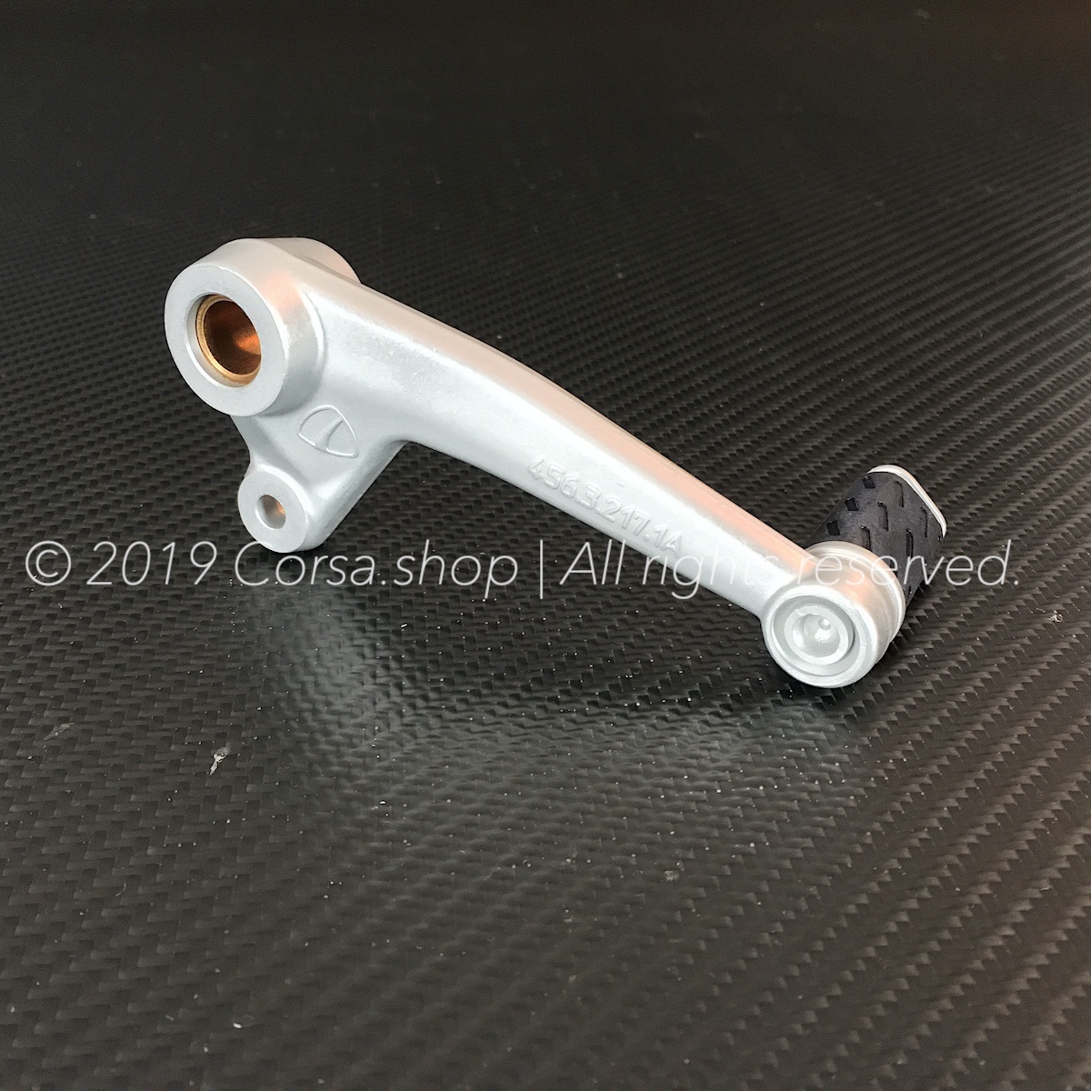 Ducati OE gear change lever / pedal Monster 821 1200 S / R 45622071CA