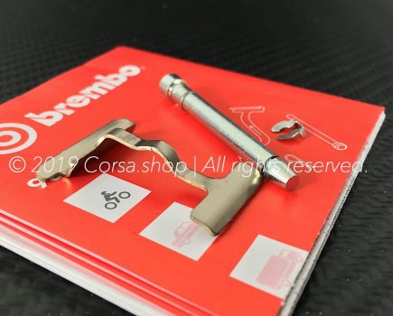 Genuine Ducati Brembo P32 Rear Brake caliper pad pin repair kit. Ducati Part-no: 61240131A.