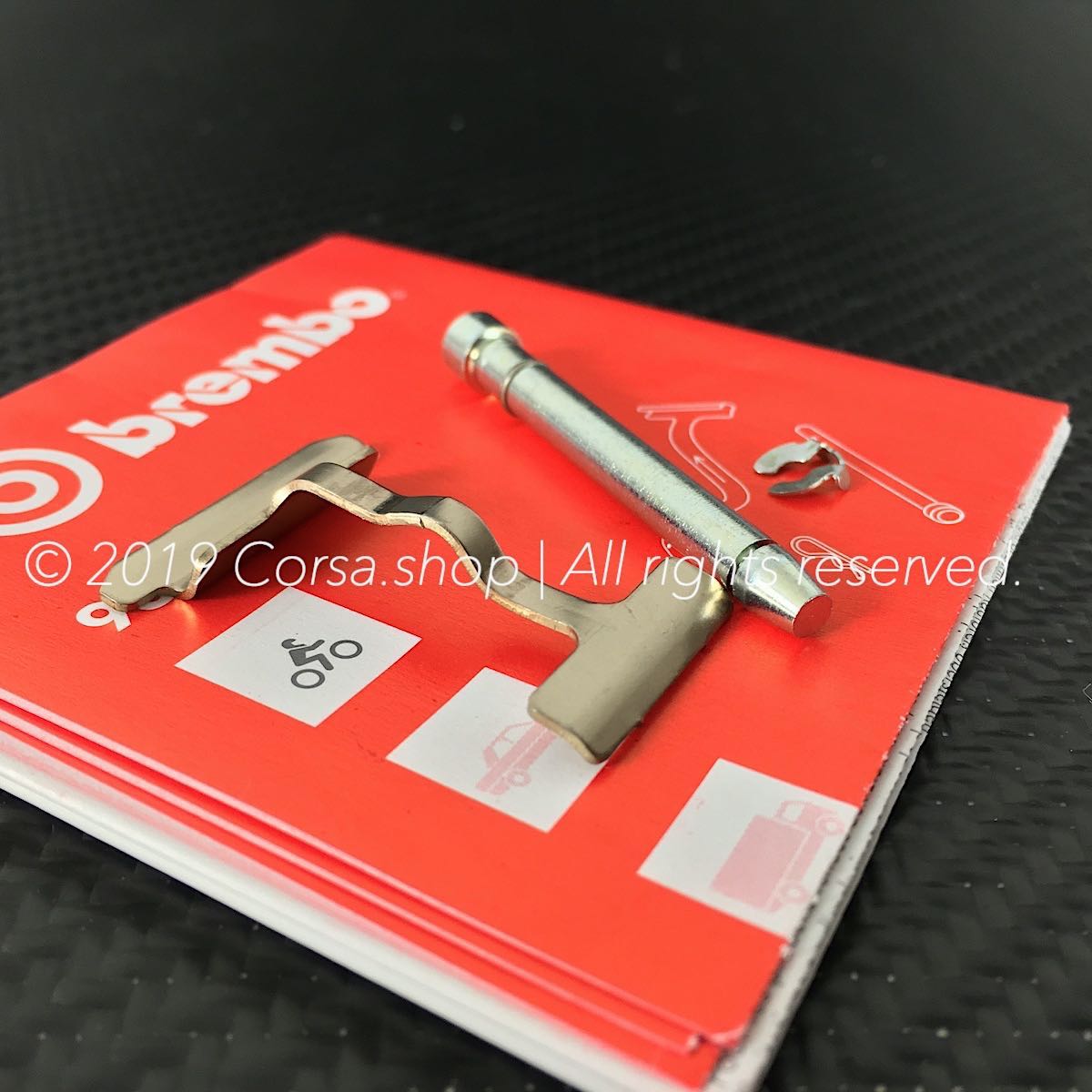 Ducati Brembo P32 Rear Brake caliper pad pin repair kit 61240131A