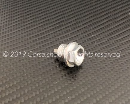 Genuine Ducati magnetic oil drain plug. Ducati part-no. 89310153A repl. 89310151A.