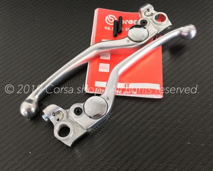 Genuine Ducati front brake lever. Ducati part-no. 69926092A repl. 62610031B, 62610031C & 16121.