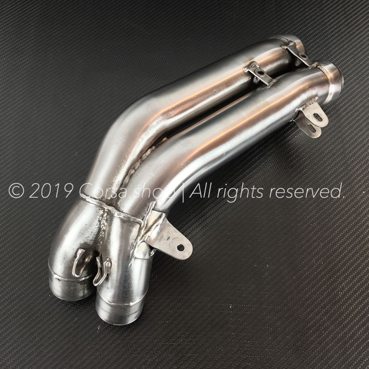 Ducati Termignoni 45 - 50mm exhaust collector link- / mid-pipe 748 916 996  998
