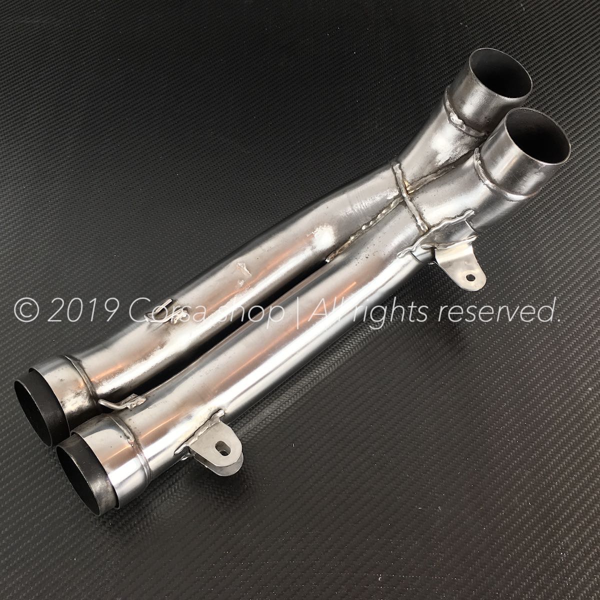 Ducati Termignoni 45 - 50mm exhaust collector link- / mid-pipe 748 916 996  998