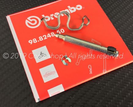 Genuine Ducati Brembo P32G Brake caliper pad pin repair kit. Ducati Part-no: 61240161A. Brembo 120511611