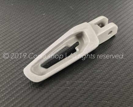 Ducati Right Hand footrest footpeg; Ducati part-no. 46410961AA replaces 46410911CA.