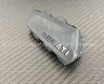 Genuine Ducati Left hand side footrest / -peg rubber pad. Ducati part-no. 76510031A