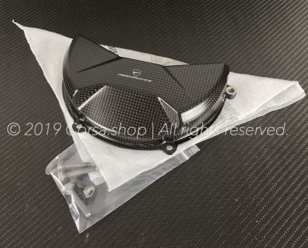 Ducati Performance Carbon Fiber clutch Cover / protector. Ducati part-no. 96981072A replaces 96981071A & 96911941AA