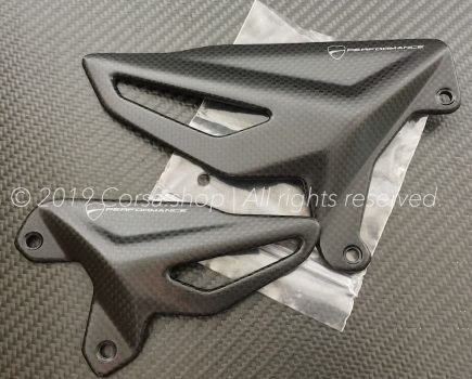 Ducati Performance carbon fiber heel guards / heel guard set Panigale V4 & streetfighter V2 / V4 96981061A