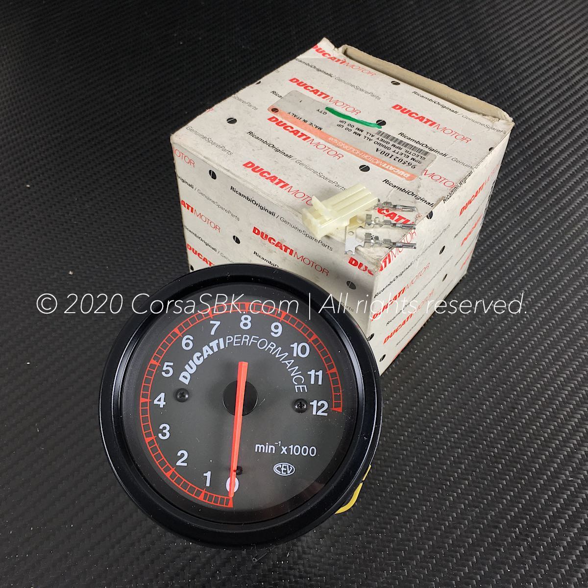 Ducati Performance tachometer REV RPM counter Monster 400 600 750 900