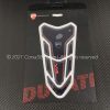 Genuine Ducati branded tank pad / tank protector. Ducati part-no. 97480171A