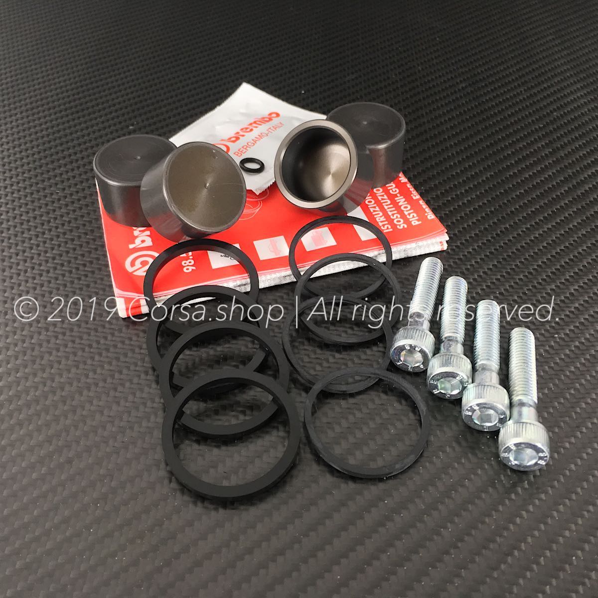 Brembo Brake Caliper Rebuild Kit / 32mm/34mm - H21mm / *Check For Fitment*:  Ted Porter's BeemerShop