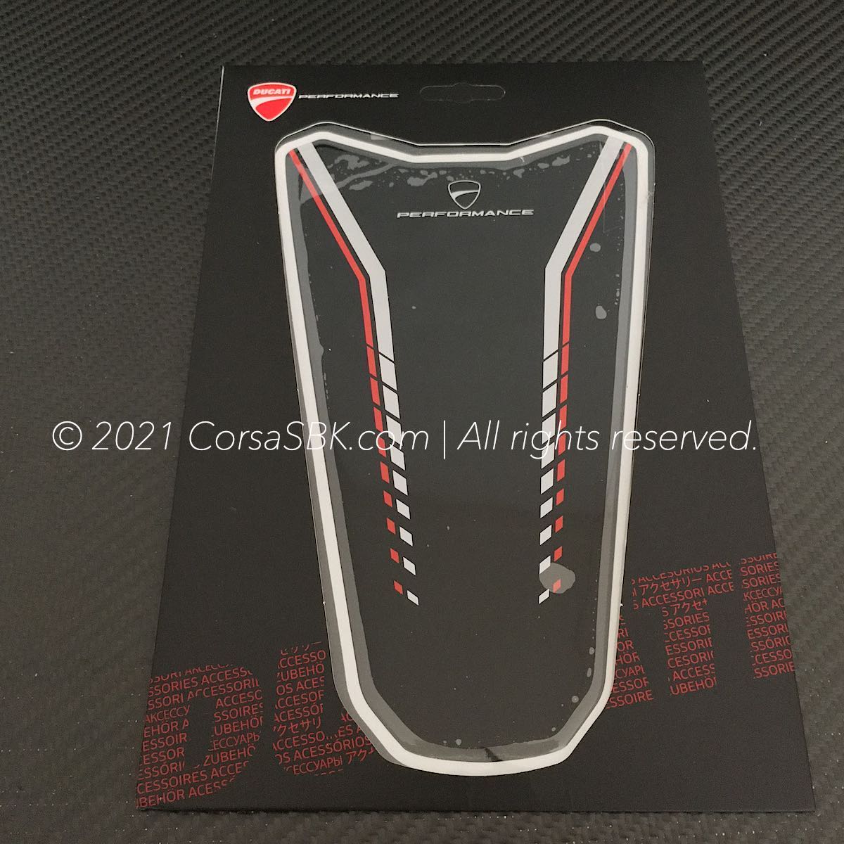 Ducati Performance Diavel 1260 1260S tank protector tankpad 97480201A