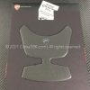 Ducati Performance matte carbon fiber tank protector tankpad. Ducati part-no. 97480091A