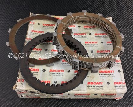 Ducati clutch disc set. Ducati part-no. 19020051A