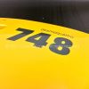 Ducati yellow upper right fairing panel. Ducati part-no. 48010401EB