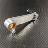 Ducati Performance ergal spare gear change lever / pedal. Ducati part-no. 966023AAA. Used in the Ducati Performance (PN 966010AAA) kit of aluminium (light alloy / Ergal) footrests