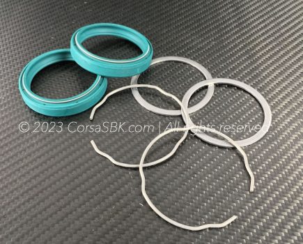 Genuine Ducati Sachs front fork leg seal kit. Ducati part-no 34921401A