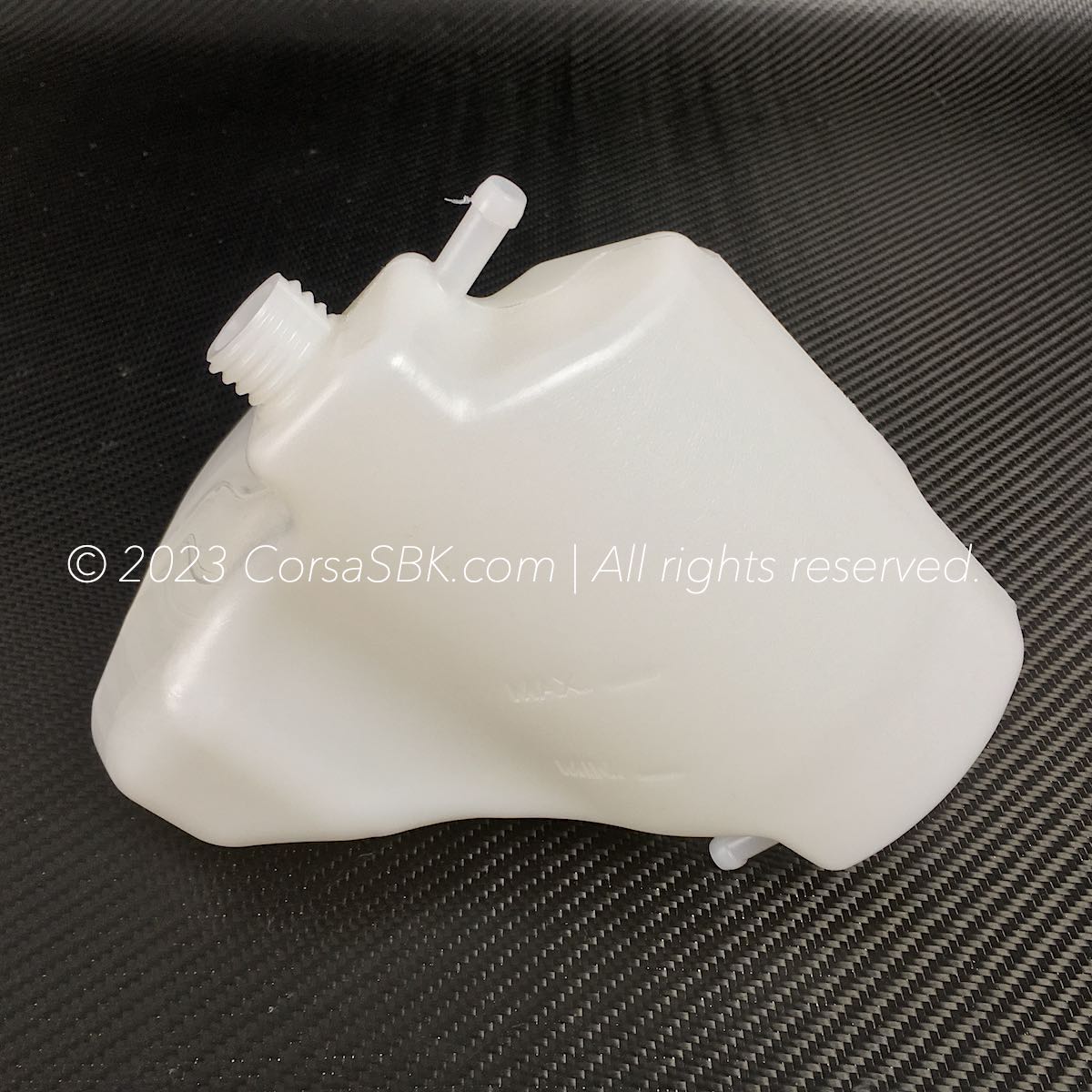 Ducati OE Multistrada 1200 water coolant expansion tank / reservoir MY  '10-'14 58510701A