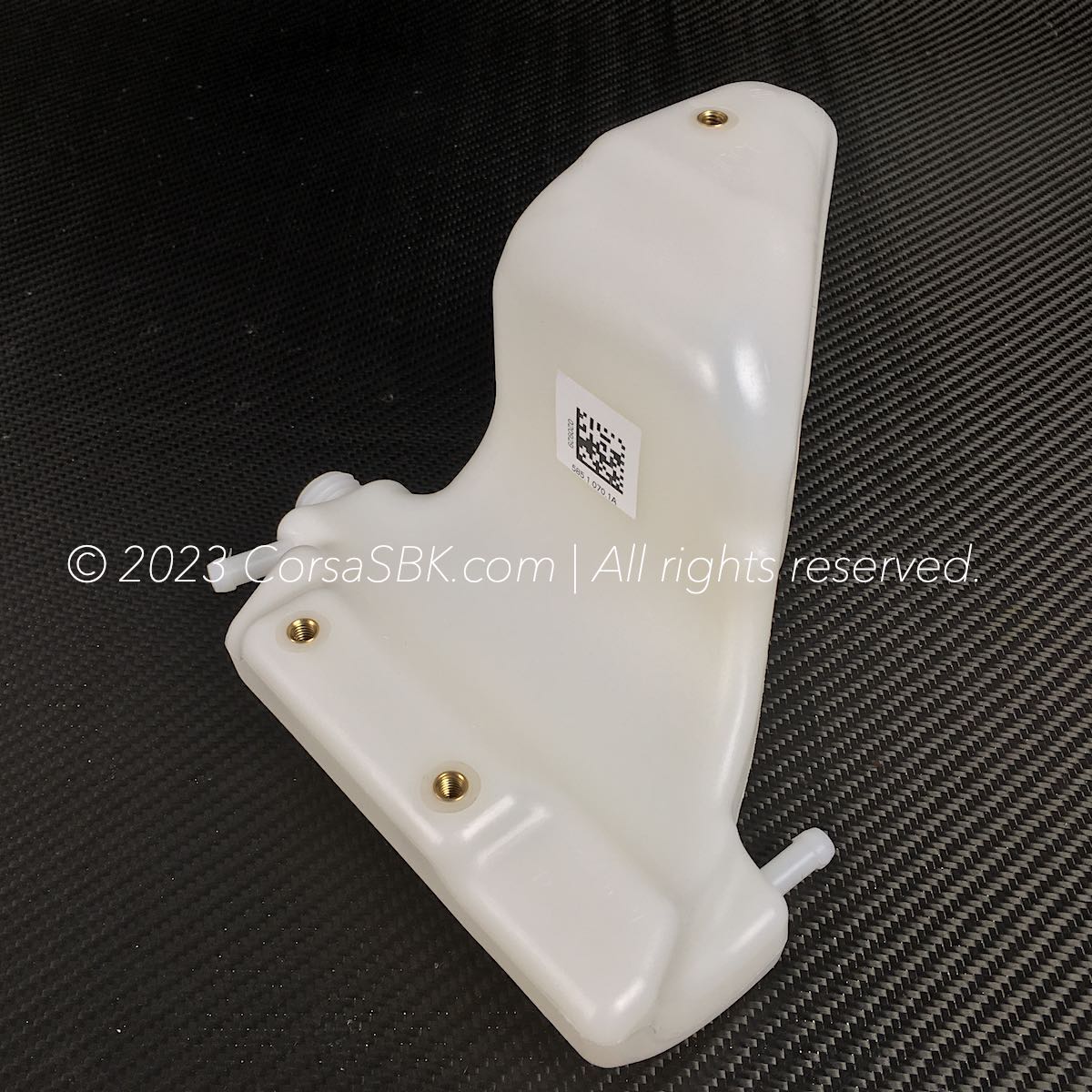 Ducati OE Multistrada 1200 water coolant expansion tank / reservoir MY  '10-'14 58510701A
